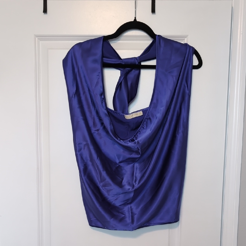 Ramy Brook Harriet Silk Halter Top